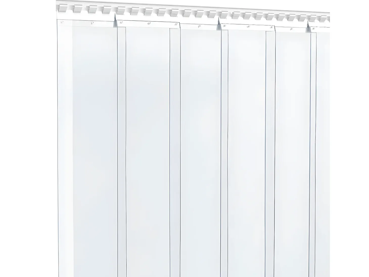 Riel de cortina acero inoxidable plateado 1 m ES325386