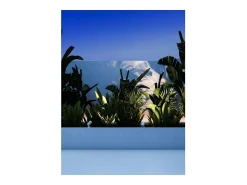 Sair - Foco LED redondo de 10 W IP65 blanco 3000 K - Luz de jardín para plantas o setos h36cm - Beneito faure