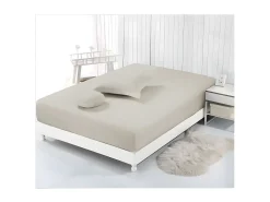 Sábana Ajustable 100% Algodón 180x200 cm Mastic Tejido Cerrado 57 hilos/cm²