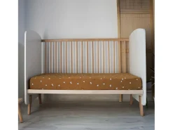 Sábana bajera de jersey de algodón con diseño infantil 60 x 120 cm