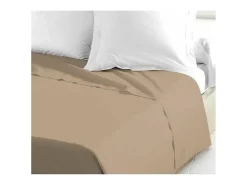 Sábana Encimera 100% algodón 180 x 290 cm beige