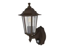 Searchlight AlexVägglampa utomhus, rostbrun IP44