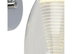 Searchlight Cyclone1 ljus vägglampa, klart glas 3000K