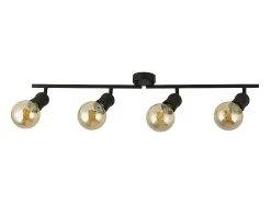 Searchlight DanceSpirit 4 Light Bar Taklampa, Sandsvart