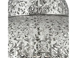 Searchlight Fretwork 1 ljus marockansk takhnge glnsande nickel, E27