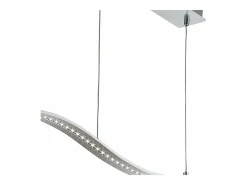 Searchlight Integrerad LED Bar Takhnge Satin Silver, Satin Nickel