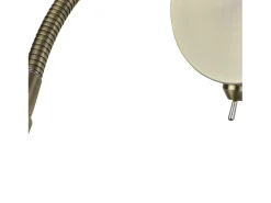 Searchlight LED 6 Ljus Flexibel Vgglslampa inomhus Antik mssing