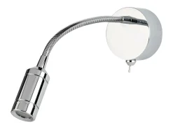 Searchlight LED 1 Ljus Justerbar Vgglslampa inomhus Krom