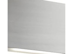 Searchlight LED inomhus upp/ner vgglampa Satin Silver