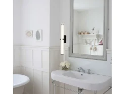 Searchlight Led svart vgglampa 23W.IP44