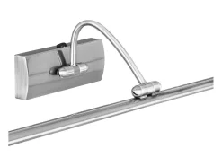 Searchlight LED Vgglampa Satin Silver