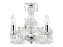Searchlight Marie Therese 5 Ljus Multi Arm Takhnge Klar med Kristaller, E14