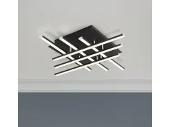 Searchlight MATRIX Integrerad Led Flush Fitting 6 Ljussvart