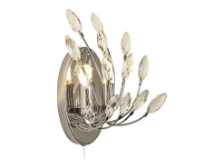 Searchlight Peacock2 ljus vägglampa, kristall