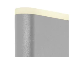 Searchlight StratfordUtomhus LED Upp/Ner Vägglampa Grå, Frostad Diffusor IP44 4000K