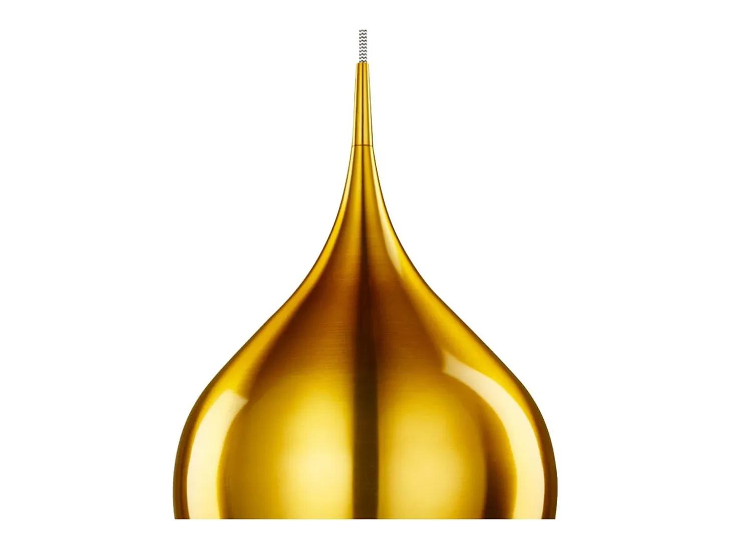 Searchlight Vibrant 1 ljus stor kupol takhnge guld, E27