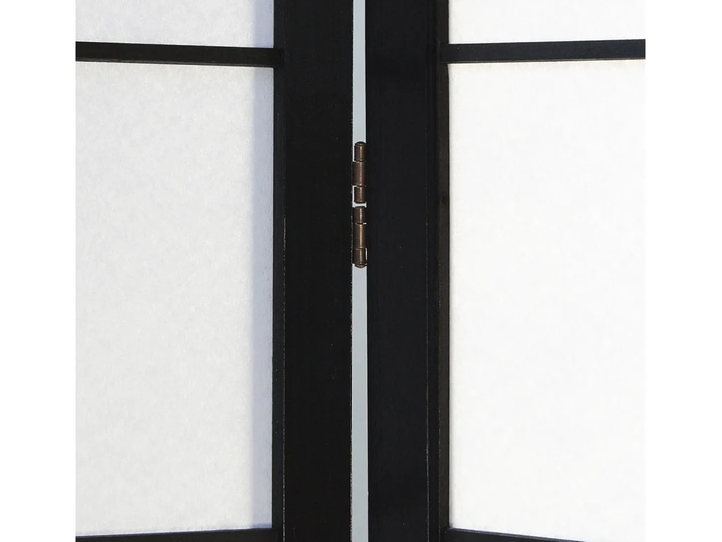 Separador de ambiente 175×264×2.2 cm Shoji negro