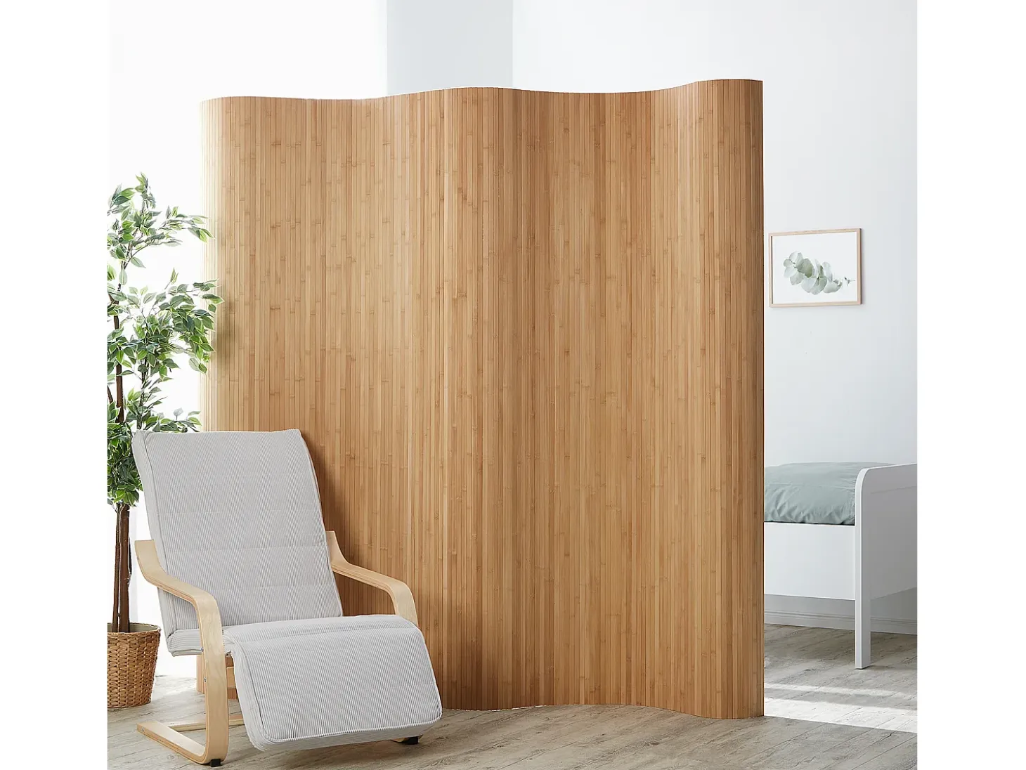Separador de ambiente 200x250 cm Marrón