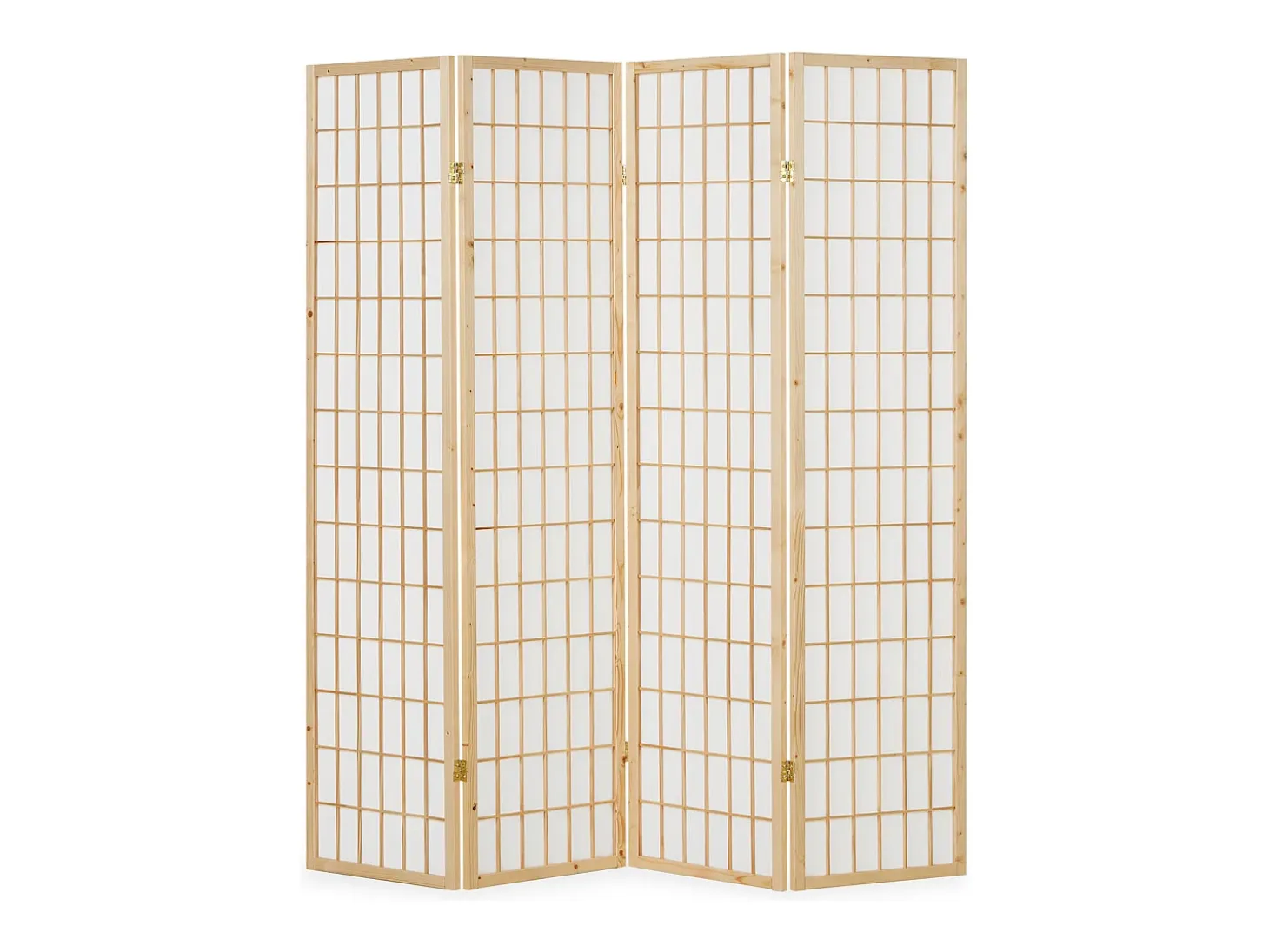 Separador de ambiente 175x176x2.2 cm Shoji natural