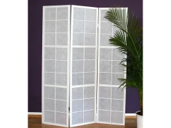 Separador de ambiente 175x132x2.2 cm blanco Shoji
