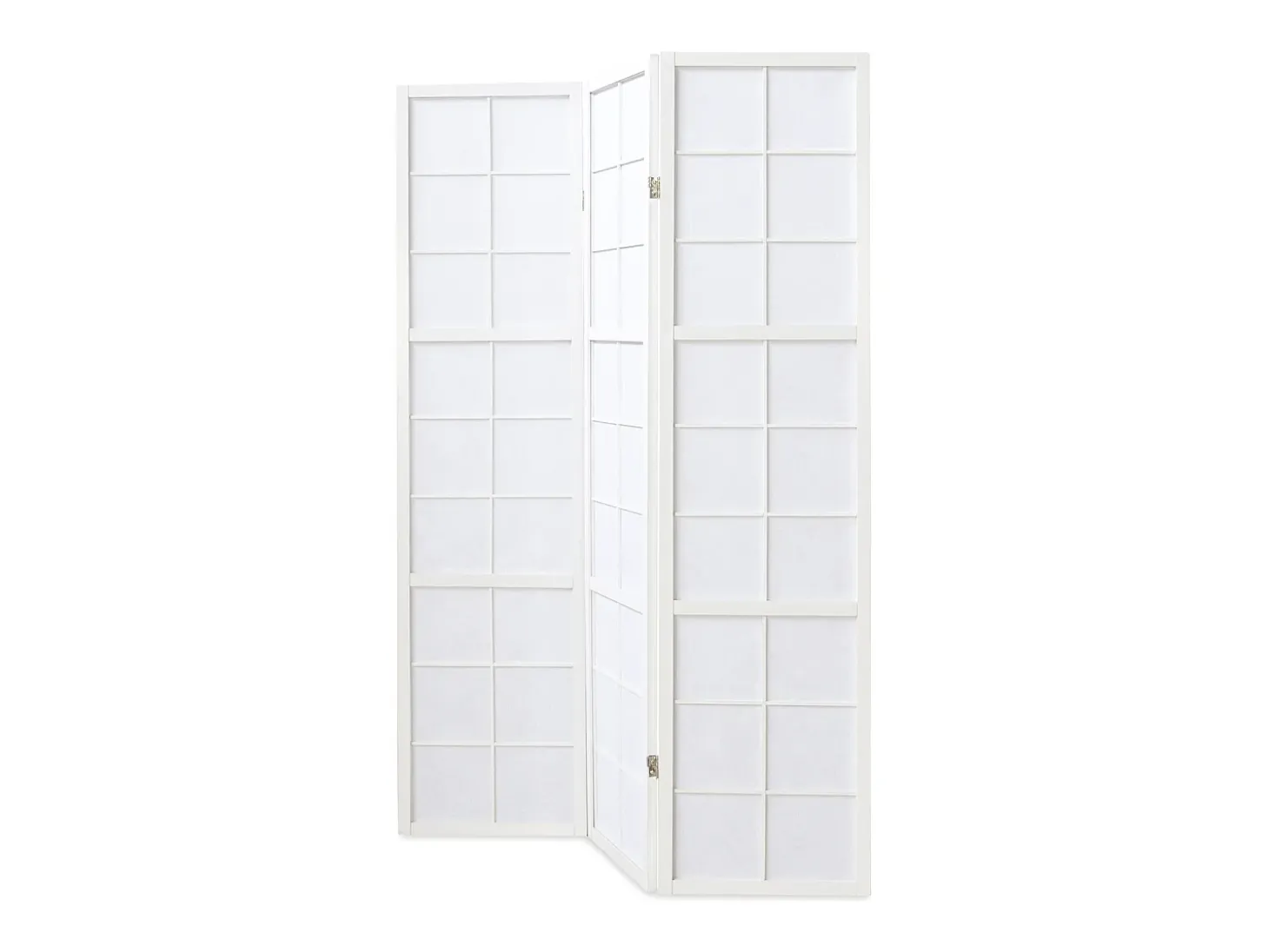 Separador de ambiente 175x132x2.2 cm blanco Shoji