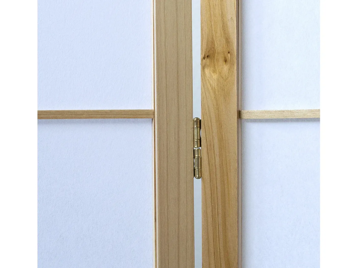 Separador de ambiente 220x2x175 cm blanco natural