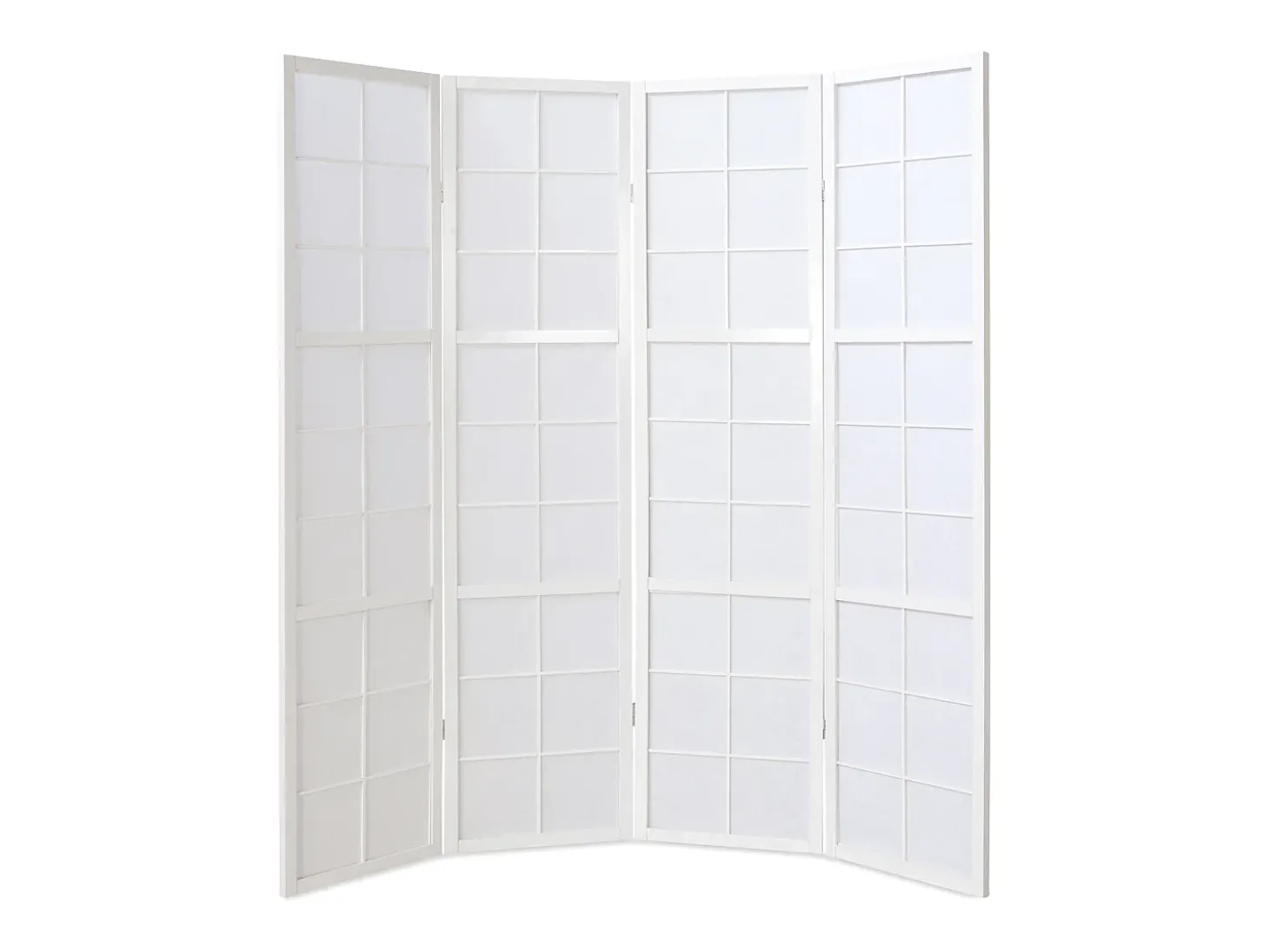 Separador de ambiente 176x2.2x175 cm blanco Shoji