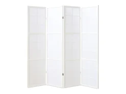 Separador de ambiente 176x2.2x175 cm blanco Shoji
