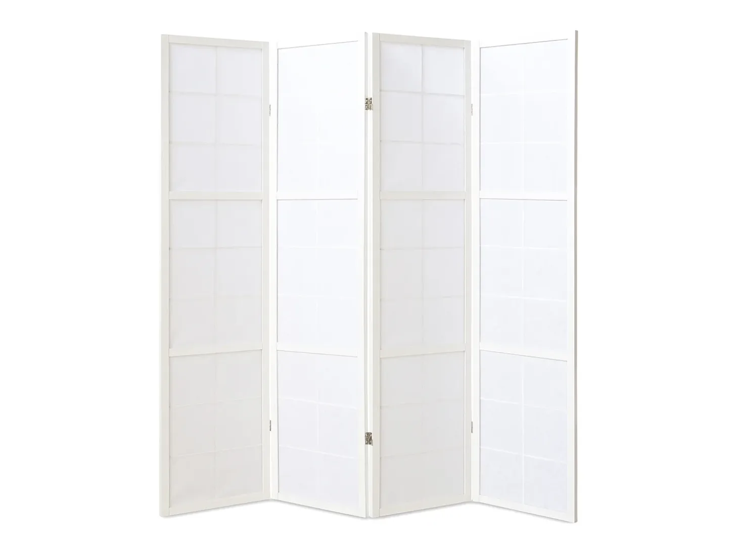 Separador de ambiente 176x2.2x175 cm blanco Shoji