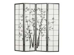 Separador de ambientes 179 cm Negro