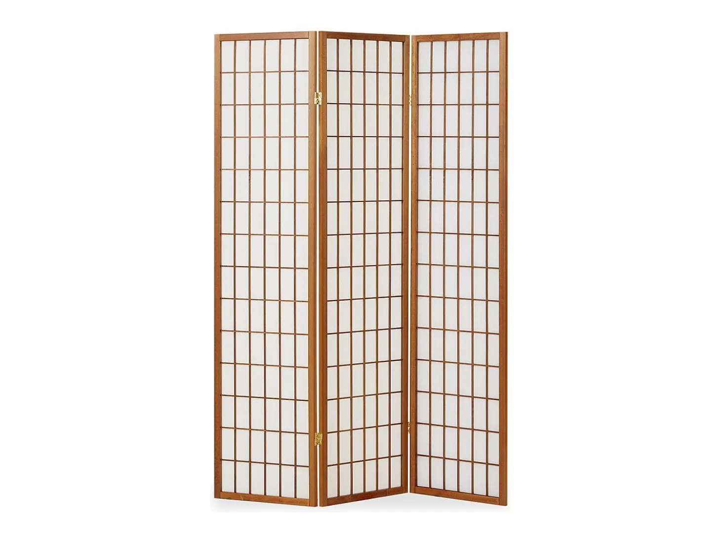 Separador de ambientes 175x132x2.2 cm marrón Shoji