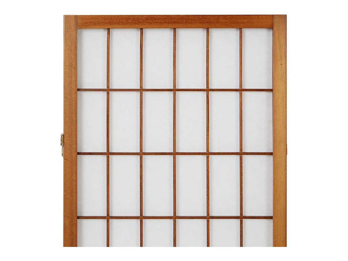 Separador de ambientes 175x132x2.2 cm marrón Shoji