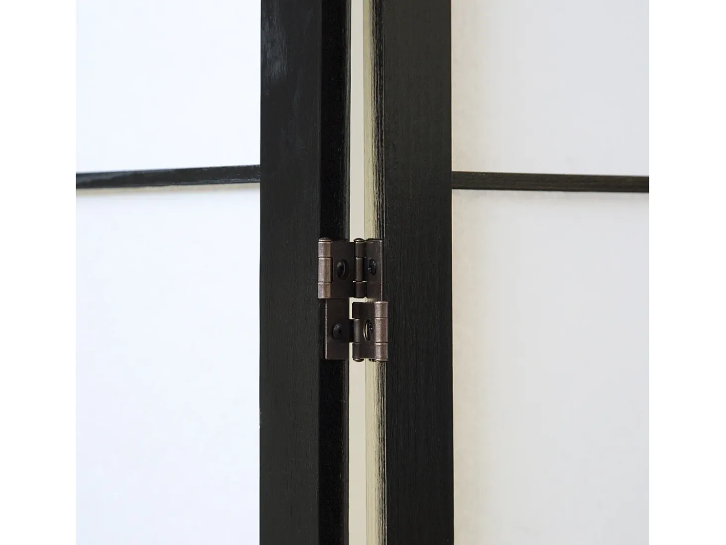 Separador de habitación 179 cm Negro