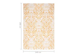 Seran Alfombra de exterior ARAKIL amarilla 140x200 cm PP