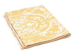 Seran Alfombra de exterior ARAKIL amarilla 140x200 cm PP