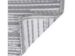 Seran Alfombra exterior ARAKIL PP gris 160x230 cm