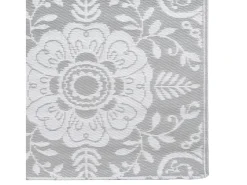 Seran Alfombra exterior ARAKIL PP gris claro 160x230 cm
