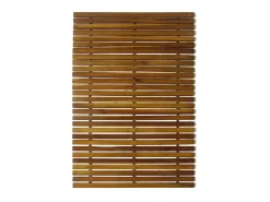 Set 3 alfombras de acacia para el baño, 80 x 50 cm ES940118