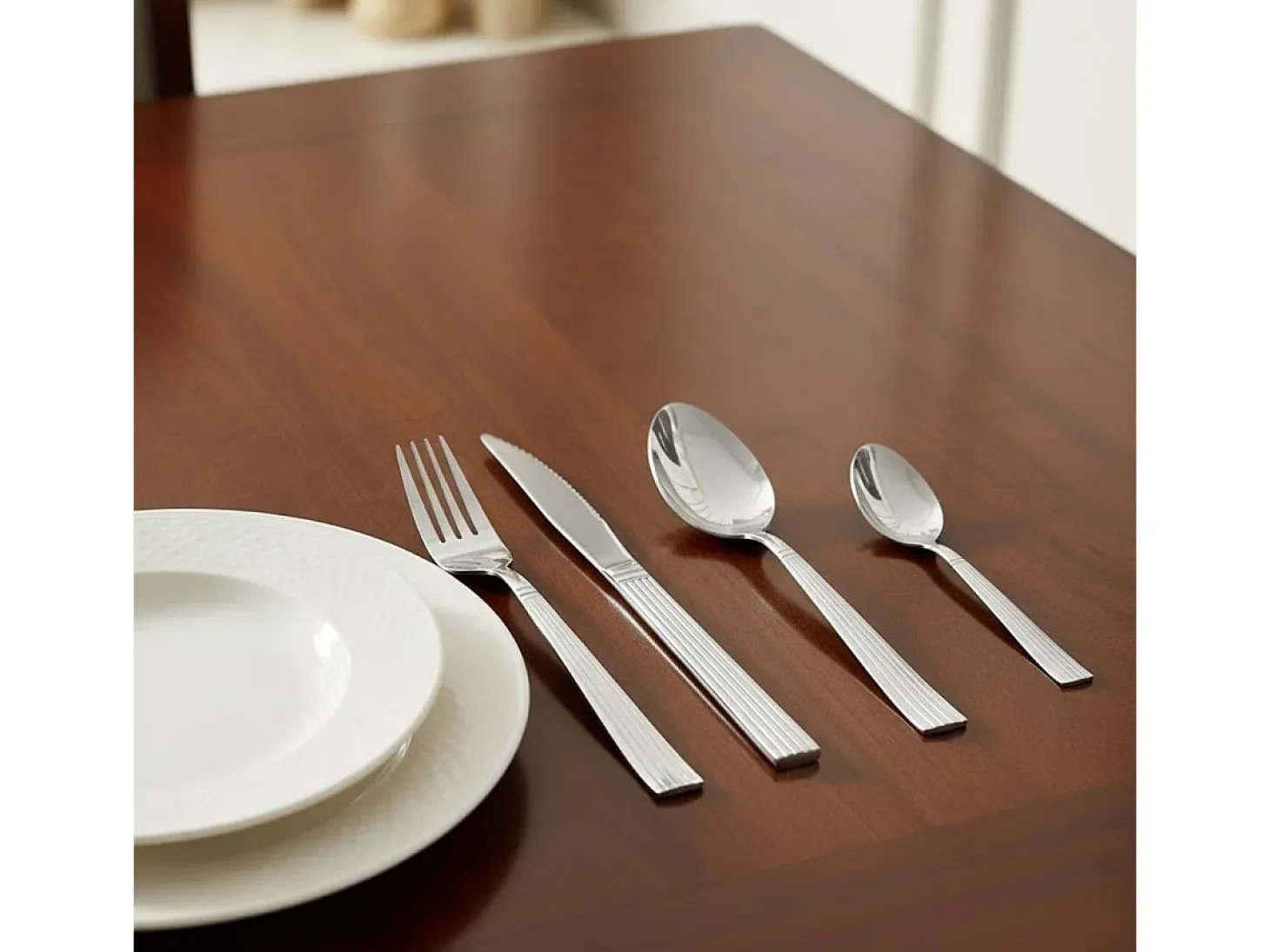 Set de 24 cubiertos Itaka Quid acero inox