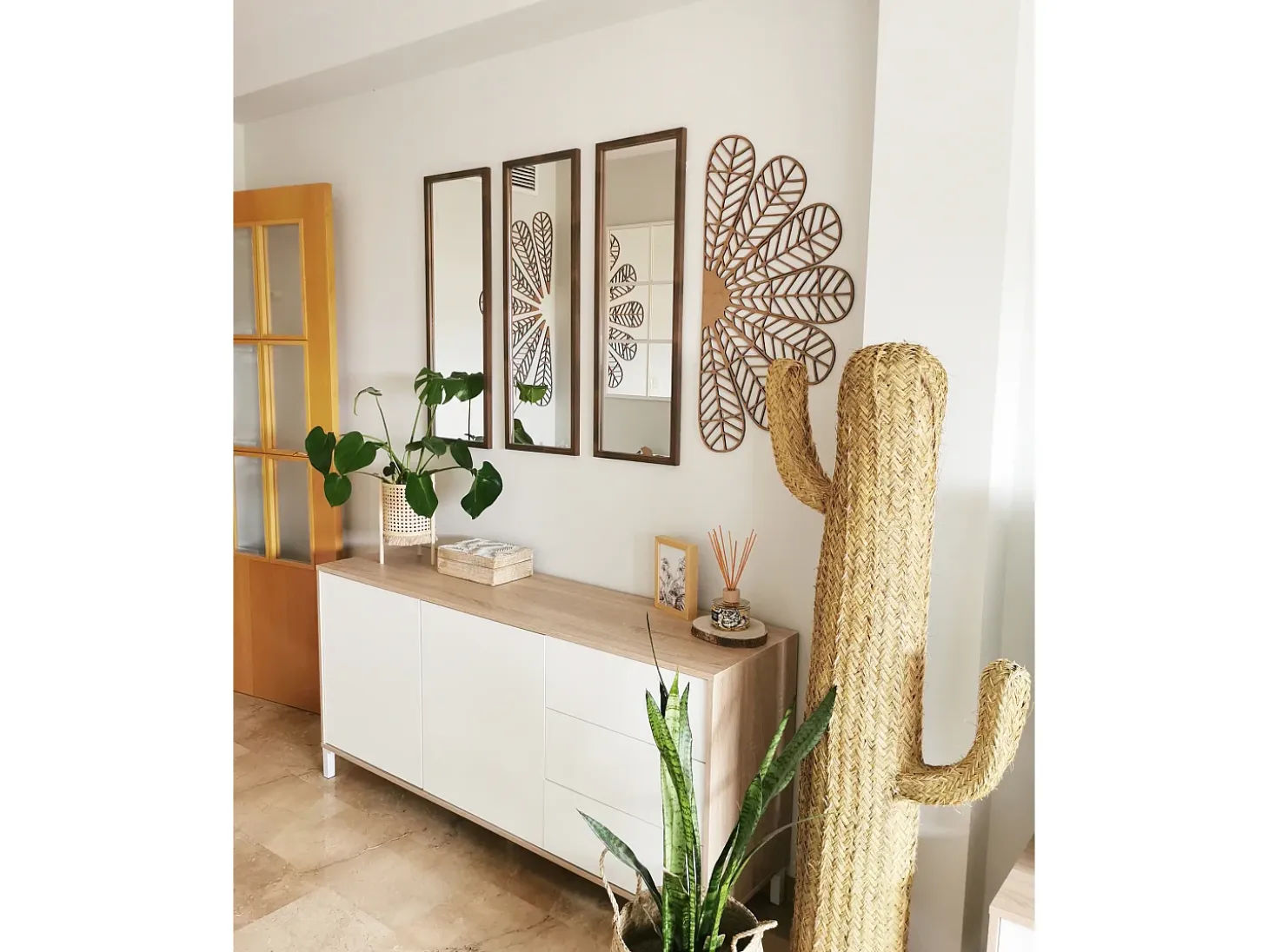 Set de 3 Espejo de pared - NOG - DECOWOOD