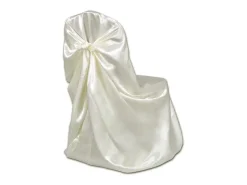 Set de 6 Fundas de color crema para sillas, banquetes y bodas ES235534