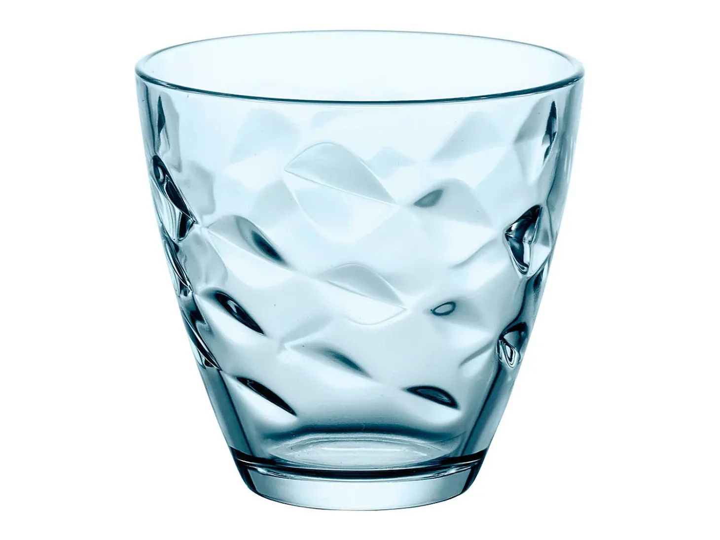 Set de 6 vasos Flora Bormioli Rocco 26cl azul