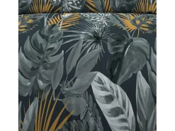 Set funda edredón de algodón 57 hilos 140x200 cm TROPIC blue