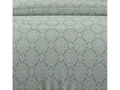 Set funda nórdica de algodón 57 hilos 260x240 cm ESMERALDA verde