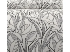 Set funda nórdica de algodón 57 hilos 240x220 cm TOGO blanco