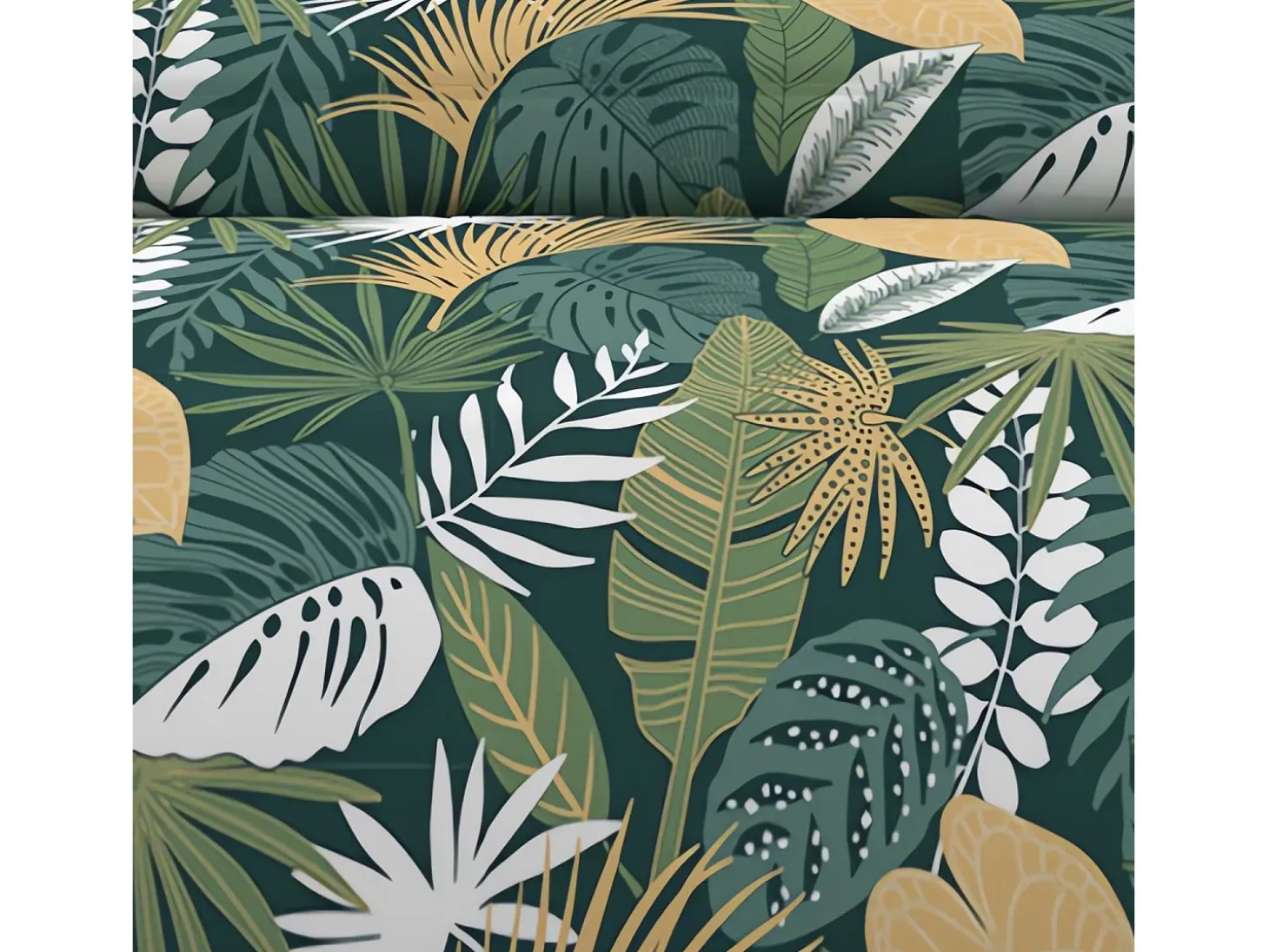 Set funda nórdica de algodón 57 hilos 260x240 cm TANZANIA verde