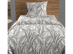 Set funda nórdica de algodón 57 hilos 140x200 cm TOGO blanco