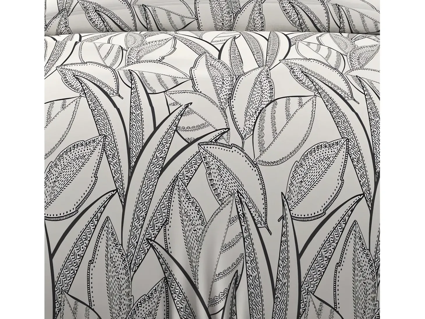 Set funda nórdica de algodón 57 hilos 140x200 cm TOGO blanco