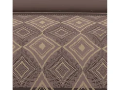 Set funda nórdica de algodón 57 hilos 260x240 cm ETHNO castaño