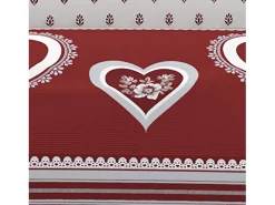 Set funda nórdica de algodón 57 hilos 240x220 cm PASSION red